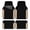 Beige, variant on CAR GRAND Waterproof Faux Leather Carpet Car Floor Mats Universal Fit Anti-Slip Nibbs PVC Back Driver Heel Pad SUV, VAN Sedan Truck Set of 4 Pieses Black Blue