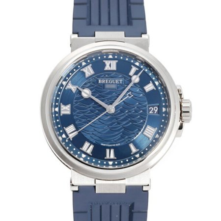 Pre-Owned Breguet Marine 5517BB Y2 9ZU Blue Dial Watch Men's __ (Good)