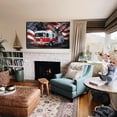 thumbnail image 4 of Bayyon Fire Engine, Firefighter American Flag Banner with Grommets 3x5Feet Man cave Decor, 4 of 6