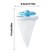 thumbnail image 3 of One Size, Blue Nylon Mesh Washing Machine Filter Bag Hair Catcher, Floating Lint Hair Trapping Cleaning Tool For Laundry, For Household Laundry Cleaning For Home, 3 of 3