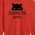 thumbnail image 3 of Instant Message - Judging You - Toddler And Youth Long Sleeve Graphic T-Shirt, 3 of 6