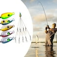 thumbnail image 3 of ZPAQI Umbrella Rigs Fishing Rigs 5 Arm Rigs Swimbait Set with 4 Leaf, 3 of 12