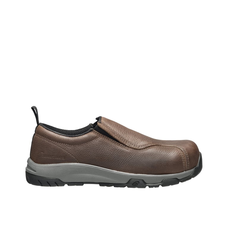 FSI Nautilus 1657 Mens Brown Leather Slip-On ESD Work Shoe  display picture 2