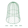 thumbnail image 6 of (10 Packs) 12.99" Diameter x 15.75" Height Garden Chicken Wire Cloche Plant Protector and Cover Strong and Not Easy to Deform No Assembly Required, 6 of 18
