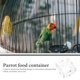 thumbnail image 3 of unbranded Comedero Colgante Para Pájaros En Acrílico Y Fácil De Usar Con, 3 of 8