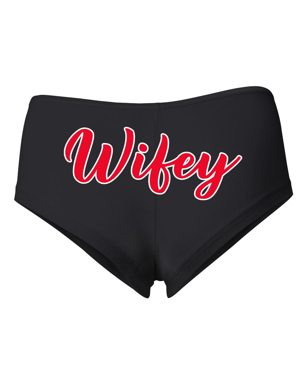 Wifey Women's Cotton Spandex Booty Shorts Women's Cotton Spandex Booty