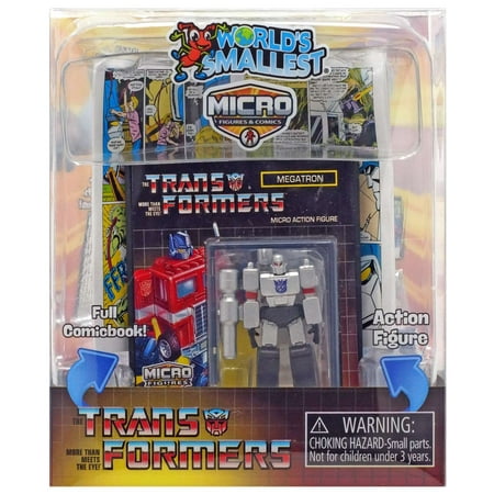 World's Smallest Transformers Megatron Micro Figure & Comic