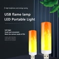 thumbnail image 4 of USB Fire Effect Lantern 5V Flickering Night Light Portable for Camping Lighting, 4 of 8