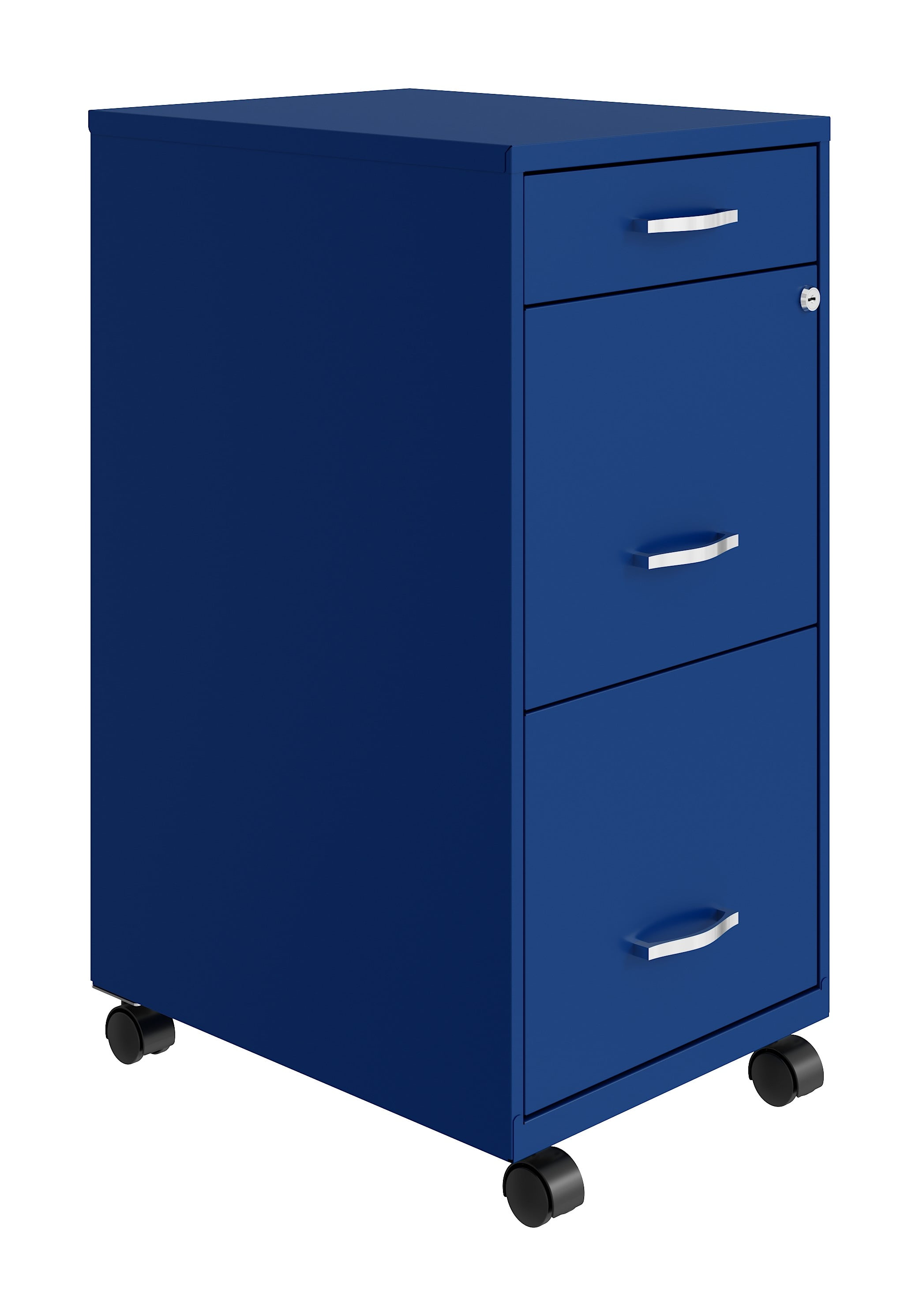 Lorell SOHO 18 inch 3-Drawer File Cabinet Black for sale online 