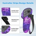thumbnail image 3 of Baoyemes Silicone Cover Set for Oculus/Meta Quest 3, VR Accessories for Meta Quest 3, Protective Cover Set Includes Controller Grip Cover, Face Cover, VR Shell Cover (Starlight Purple), 3 of 7