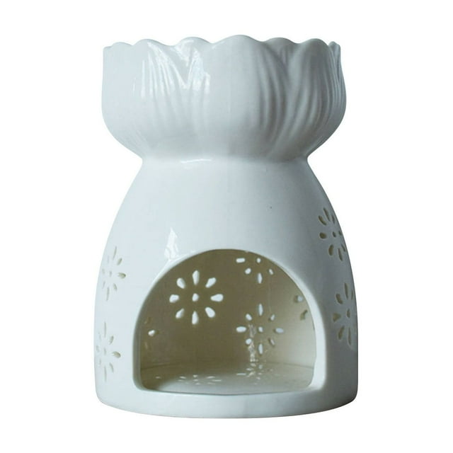 Easter Decor Ceramic Tea Light Candle Holder Oil Burner Wax Melt Burner Incense Aroma Diffuser Home Decor
