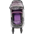 thumbnail image 3 of Universal Waterproof Stroller Cover Rain and Wind Protection for Stroller Rain Cover, 1 Unit, Transparent, 3 of 4