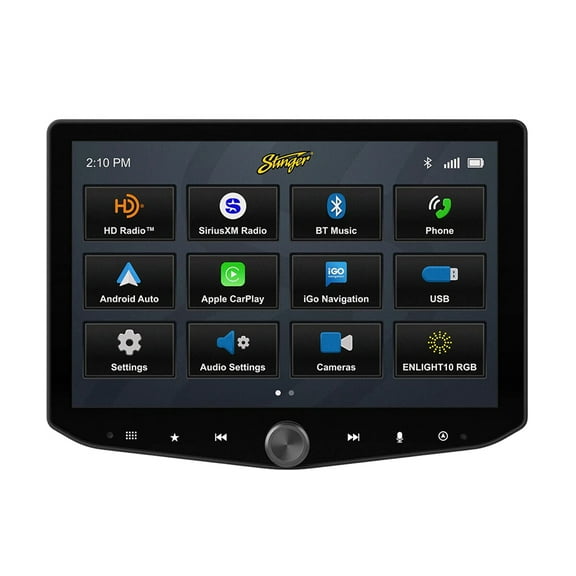 Stinger IX210 Horizon10 10.1-inch Floating Multimedia Infotainment Display System