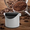thumbnail image 3 of Caja para posos de café perfecl 2x Espresso cubo de basura desmontable Knock Bar Contenedor de acero para cafetería tienda restaurante gris azul Caso de golpe, 3 of 8