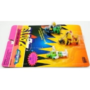 Micro Machines Z-Bots Xactor, Stixxer, Catron Figures 1993 Galoob No. 65716