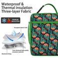 thumbnail image 2 of Elephant Insulated Lunch Box Men Reusable Lunch Tote Bag with Detachable Handle Cooler Tote Bag Picnic Travel, 2 of 6
