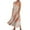 Orange, variant on Baqcunre Plus Size Dresses for Curvy Women Women's Floral Print Plus Size Dress Sleeveless Round Neck Loose Stretch Comfortable Plus Size Summer Dress Plus Size Swimsuit for Women Beige L