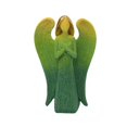 thumbnail image 1 of Figura de ángel de resina, escultura abstracta de lujo, figura decorativa, adorno para el hogar. Verde degradado, 1 of 8