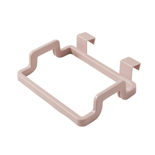 Hooks Kitchen Cabinet Door Wall Mounted Garbage Bag Holder for Drawer Kitchen Hanging Can Organizer