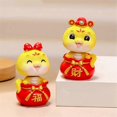 thumbnail image 5 of Gifts Snake Ornaments New Year Snake Gift Toy New Zodiac Gift Year of the Snake Doll. [Peace], 5 of 5