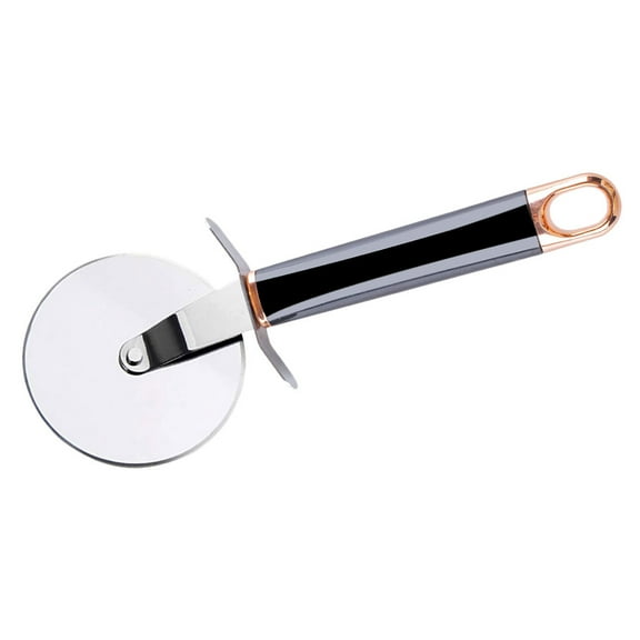 Worgeous Pizza Peel Turner Pizza Cutter Black 1Set Kitchen Use