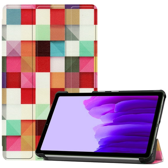 Allytech Galaxy Tab A7 Lite 8.4" Case SM-T220 2021 Released, Ultra Slim Multi Angle Viewing Stand Shockproof Full Protection Hard Back Shell Cover for Samsung Galaxy Tab A7 Lite 8.4" T220, Magic Cubes