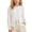 White, variant on 1-8 T Girls White Cardigan Lightweight Button Down Open Front Pink Cardiagan Purple Ribbed Long Sleeve Cardigan Summer Beach Cover up White 2-3Years