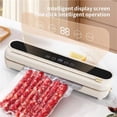 thumbnail image 3 of Food Vacuum Sealer Machine Dry/Wet Food Preservation 62KPA High Suction Automatic Seal Kitchen Storage Device Sealing Machine, 3 of 7
