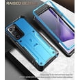 thumbnail image 2 of Poetic Revolution Series for Samsung Galaxy Note 20 Ultra Case, Full-Body Rugged Dual-Layer Shockproof Protective Cover with Kickstand, Without Built-in-Screen Protector, Blue, 2 of 5