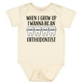 thumbnail image 3 of Inktastic Future Orthodontist Dental Care Gift Boys or Girls Baby Bodysuit, 3 of 5