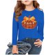 thumbnail image 2 of Blusas y camisas de cuello redondo y manga larga para niños Camisas estampadas de manga larga para Acción de Gracias Camisas lindas de cuello redondo Blusas casuales elegantes Ropa Camisas de cuello r, 2 of 5