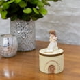 thumbnail image 2 of Dicksons First Communion Praying Girl Cream Resin Stone 5 inch Keepsake Box, 2 of 3