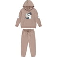 thumbnail image 5 of Auroural Toddler Girls Clothes 2 Piece Set Girls 5T Winter Long Sleeved Set For Boys And Girls Hoodie Set For Children Hooded Sweatshirt Set For Children Two-piece Sweatshirt Sets, 5 of 6