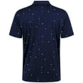 thumbnail image 3 of Men's Levelwear Navy Winnipeg Jets Confetti Insignia Core Polo, 3 of 3