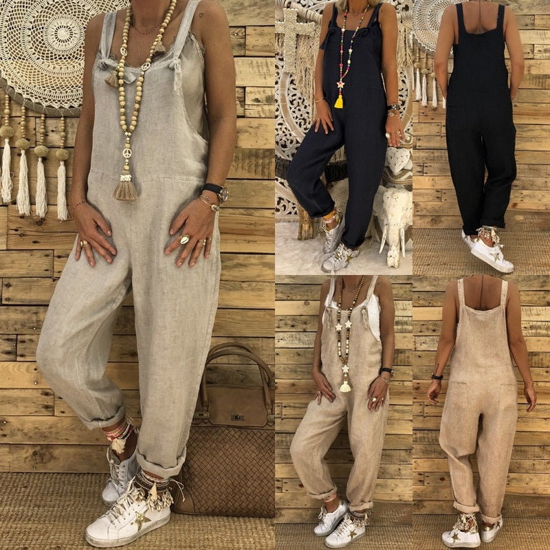 casual dungaree jumpsuit