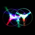 thumbnail image 3 of Flmtop LED Light up Spinning Flying Disc Saucer Pull String Kids Toy Party Supplies, 3 of 8
