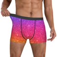 thumbnail image 2 of Kdxio Men's Boxer Briefs with Holiday Shiny Print - Comfortable and Breathable Underwear for Everyday Wear, 2 of 7