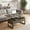 Charcoal Oak, variant on Manxile Lift Top Coffee Table with 2 drawers, 4 in 1 Multi-Function Wooden Convertible Center Table with Storage for Living Room