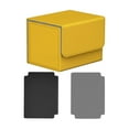 thumbnail image 3 of LOVIVER Boîte de Rangement pour Cartes de Baseball, Jouet de Rassemblement pour 100+ Cartes, Étui Jaune, 3 of 8