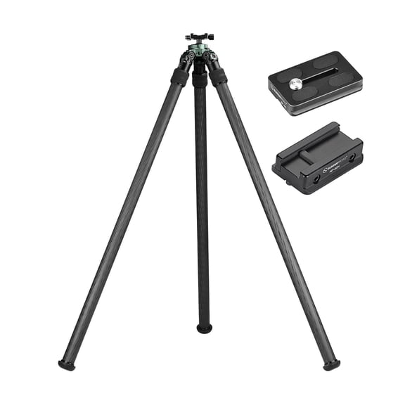 SUNWAYFOTO T3620CSLI-L, 68 Tall Inverted Leg Series Carbon Fiber Tripod with 38mm Arca Ballhead, 36mm Tubes Two Section