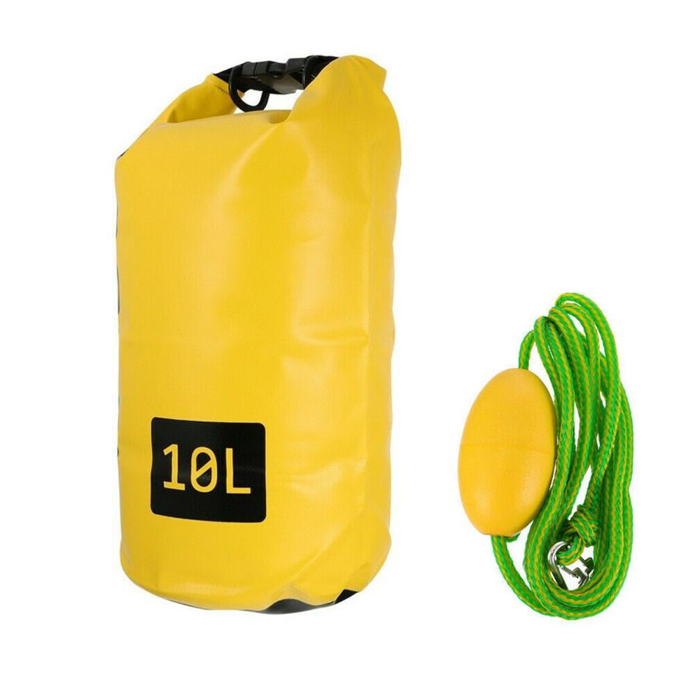 for PWC Small Boats Braided Anchor Rope Tow Line and Waterproof Dry Bag Kayaks Boat Anchor Kit Kayak Drift Anchor Tow Rope Dry Bag 2-in-1 Sand Anchor Kit 