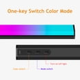 thumbnail image 2 of Yeacher 2Pcs Computer Desk Atmosphere Light Colorful Voice-controlled RGB Pickup Light Rhythm Induction Gaming Music, 2 of 8