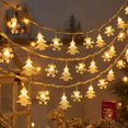thumbnail image 2 of Adornos para árboles de Navidad Cadena de luces para exteriores 2024 decoraciones navideñas decoraciones con luces navideñas 2025 suministros navideños, 2 of 5