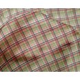 thumbnail image 3 of oneOone Silk Tabby Fabric Madras Check Print Sewing Fabric BTY 42 Inch Wide, 3 of 3