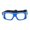 Transparent Blue, variant on UDIYO Sports Football Basketball Badminton Goggles Eye Protection Glasses Eyewear