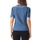 thumbnail image 3 of CAMISA DE CUELLO PETER PAN PARA MUJERES INSPIRE CHIC CON MANGAS CORTAS Y PUFF, BLUSA DE CHIFFON, TALLA XL, GRIS AZUL, 3 of 6