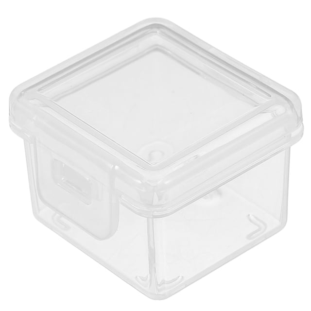 BRIGHTFUFU Mini Caja de queso Caja de almacenamiento de almacenamiento de queso Recipiente de queso Caja con tapa