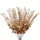 thumbnail image 1 of Xiao Hua 24 tallos artificiales de eucalipto con hojas de tacto real, ideales para ramos de boda, centros de mesa y decoración del hogar (verdes), 1 of 5