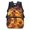 Fire Baseball Player Print, variant on Aplkyhs Cute Axolotl School Backpack for Boys Girls Ages 6-18 Ergonomic Padded Adjustable Straps Large Capacity Multi Compartment Bookbag for Elementary Middle High School Daily Use