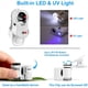 thumbnail image 2 of 4X Microscopio con Clip de Zoom 100X con Luz LED, Lupa Portátil, Lupa de Bolsillo, Lupa, Lupa, 2 of 5